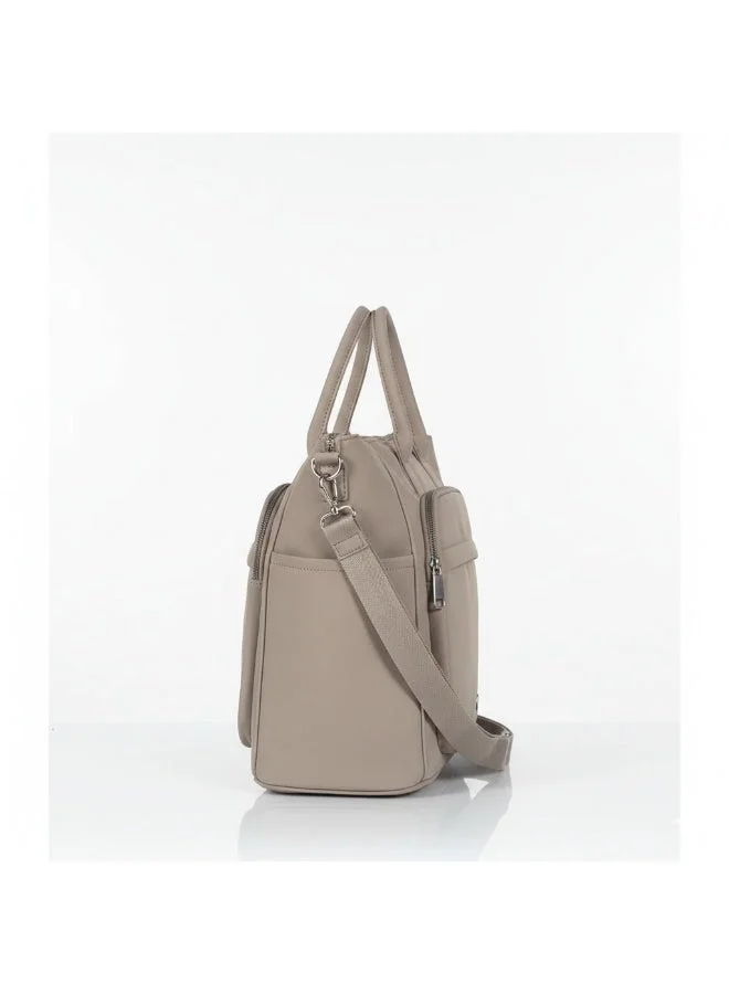 David Jones  David Jones Women's Handbag Stylish and Durable Everyday Carry | Color Taupe(CM7261)  | Best Price UAE
